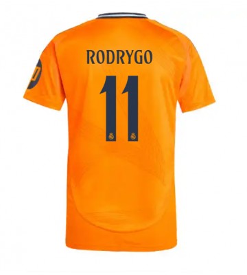 Real Madrid Rodrygo Goes #11 Bortatröja 2024-25 Kortärmad